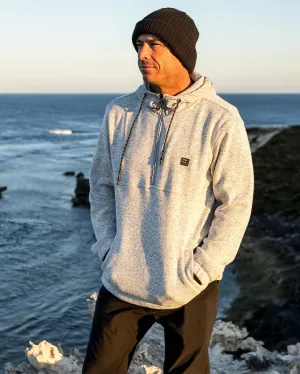 Billabong A/Div Boundary Hooded Half-Zip Pullover - GREY HEATHER