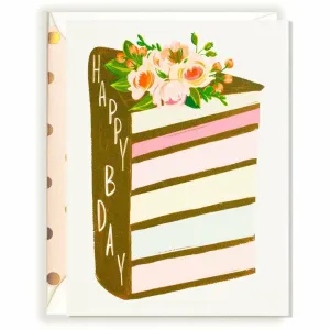 Birthday Layered Cake card