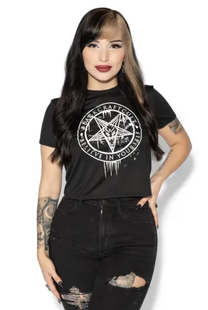 BIY Drip - Flowy Crop Tee