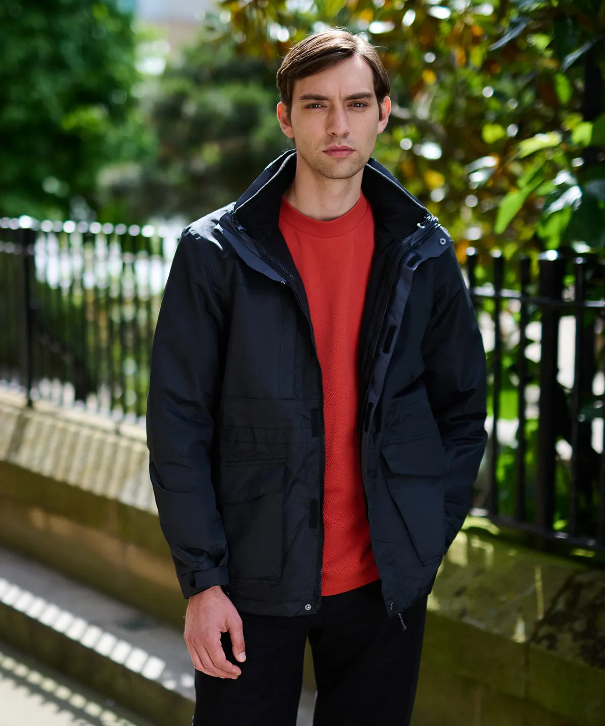 Black - Benson III 3-in-1 jacket