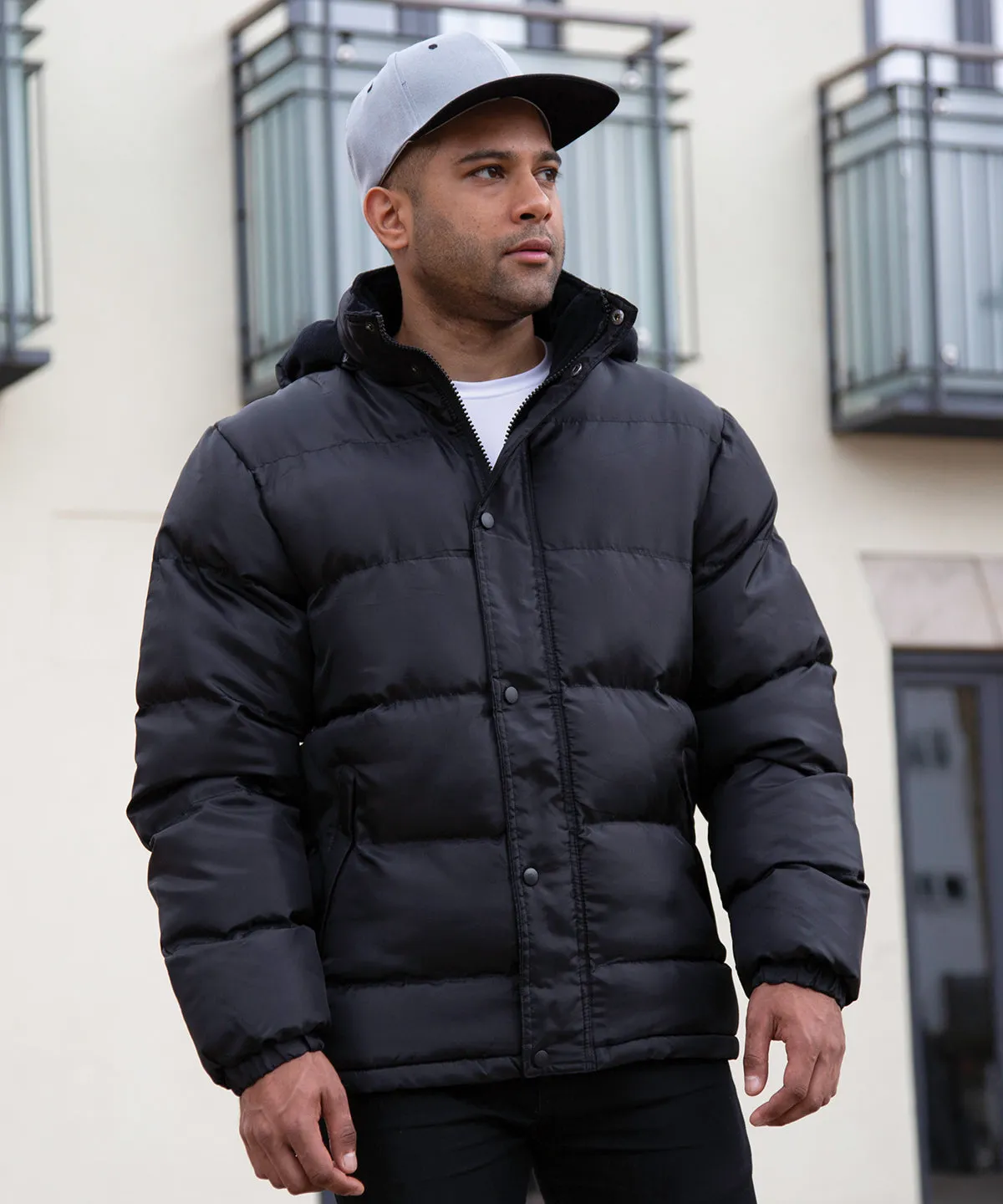 Black - Core Nova Lux padded jacket