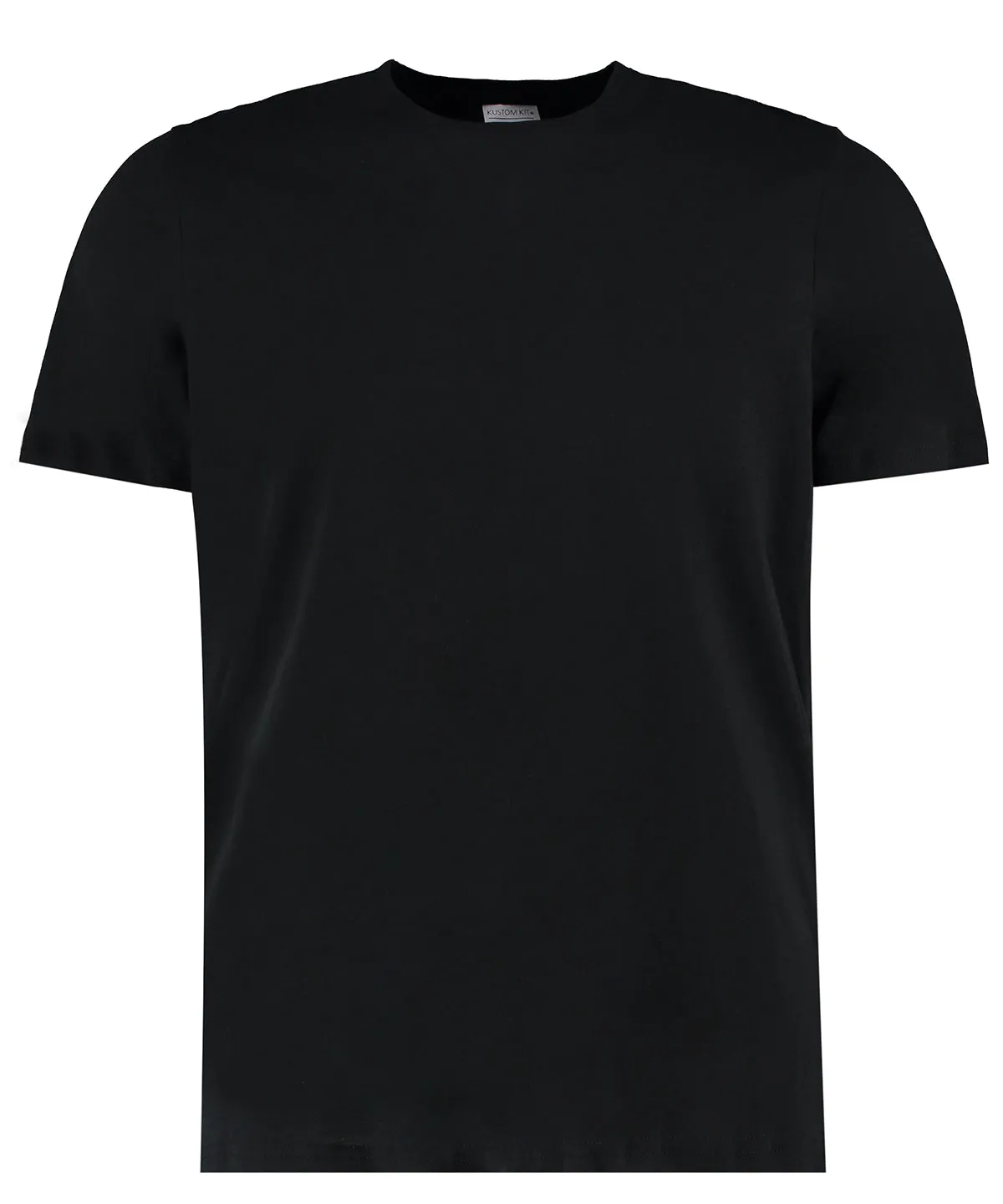 Black - Cotton tee (fashion fit)