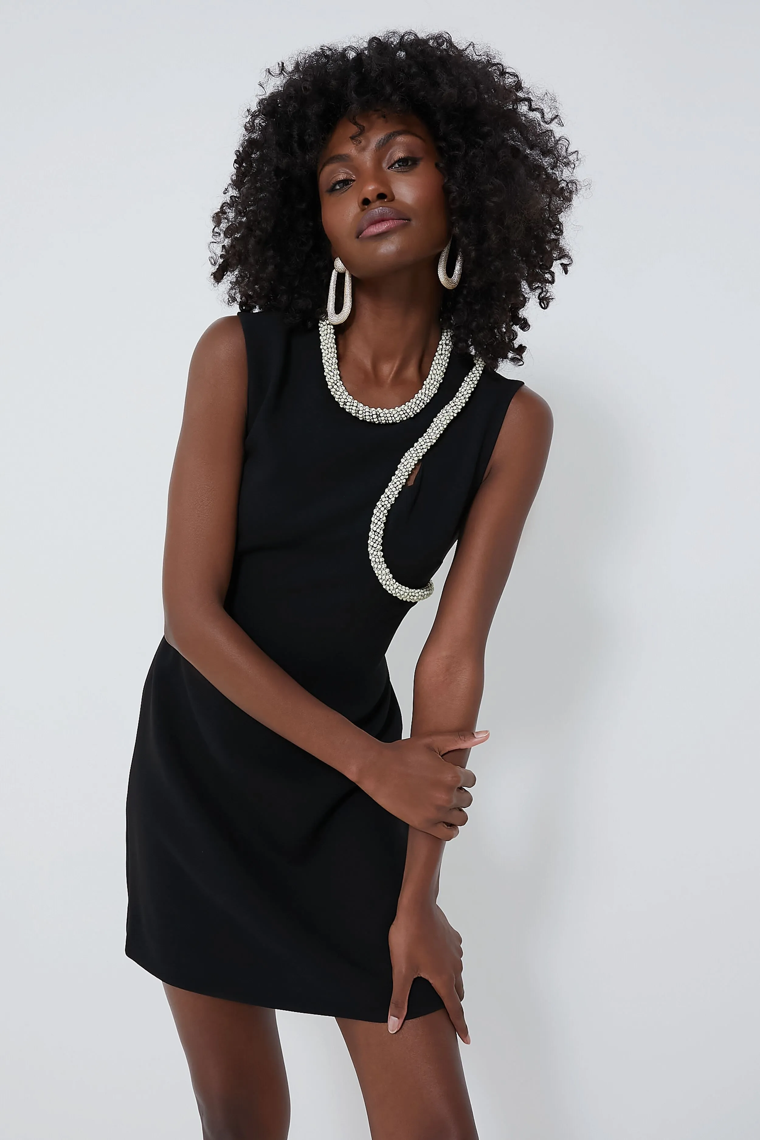 Black Kat Sleeveless Dress