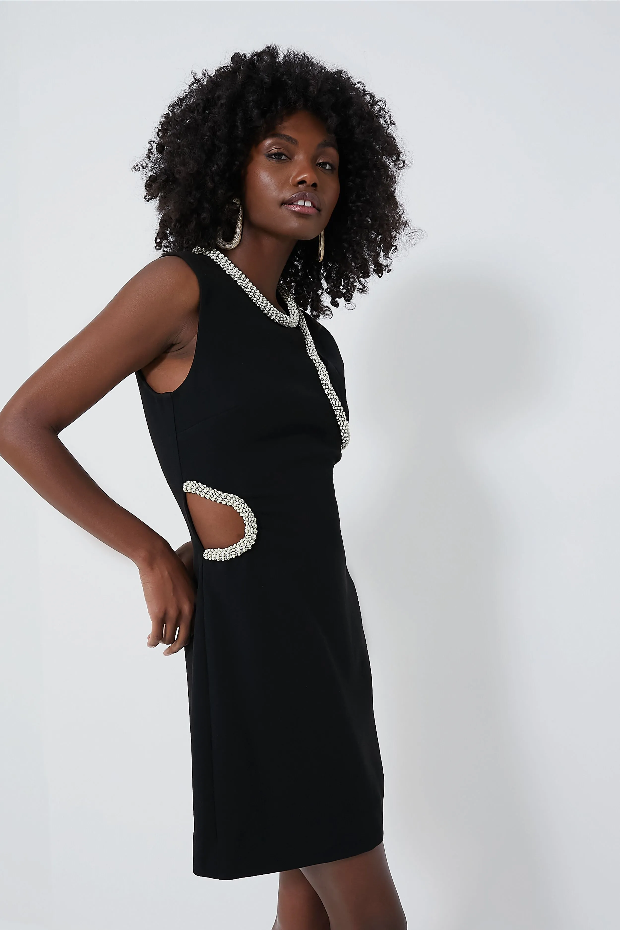 Black Kat Sleeveless Dress