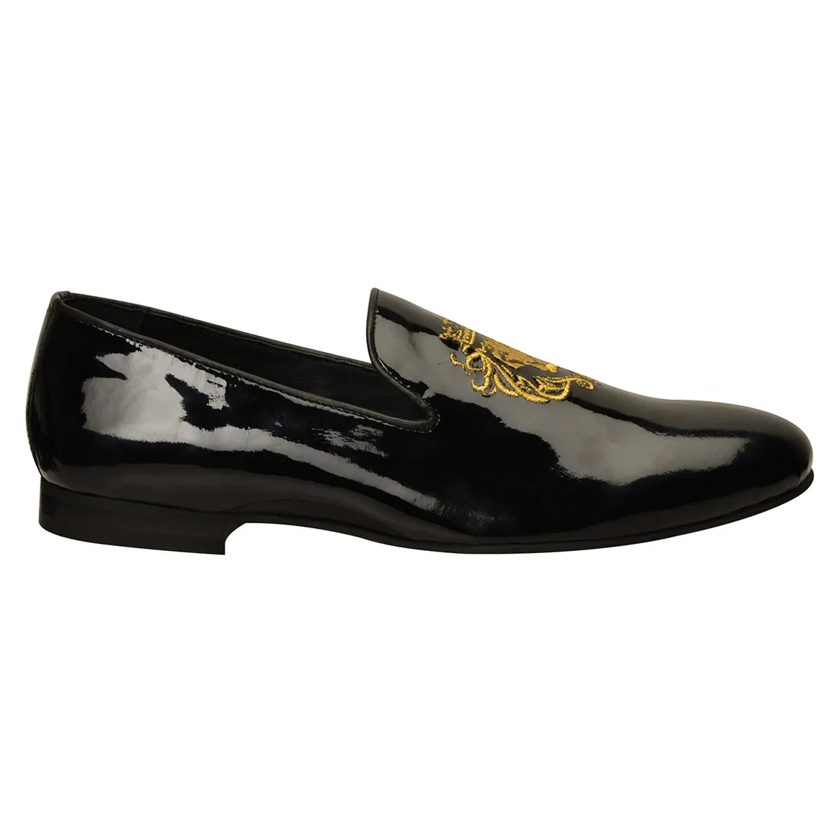 Black Patent Leather Slip-On By Brune & Bareskin