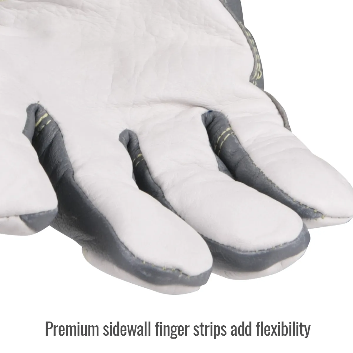 Black Stallion Cut Resistant Cowhide & FR Cotton Utility Glove - A62