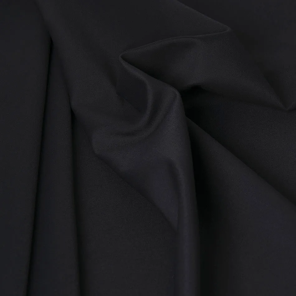 Black Stretch Poly/ Cotton 1169