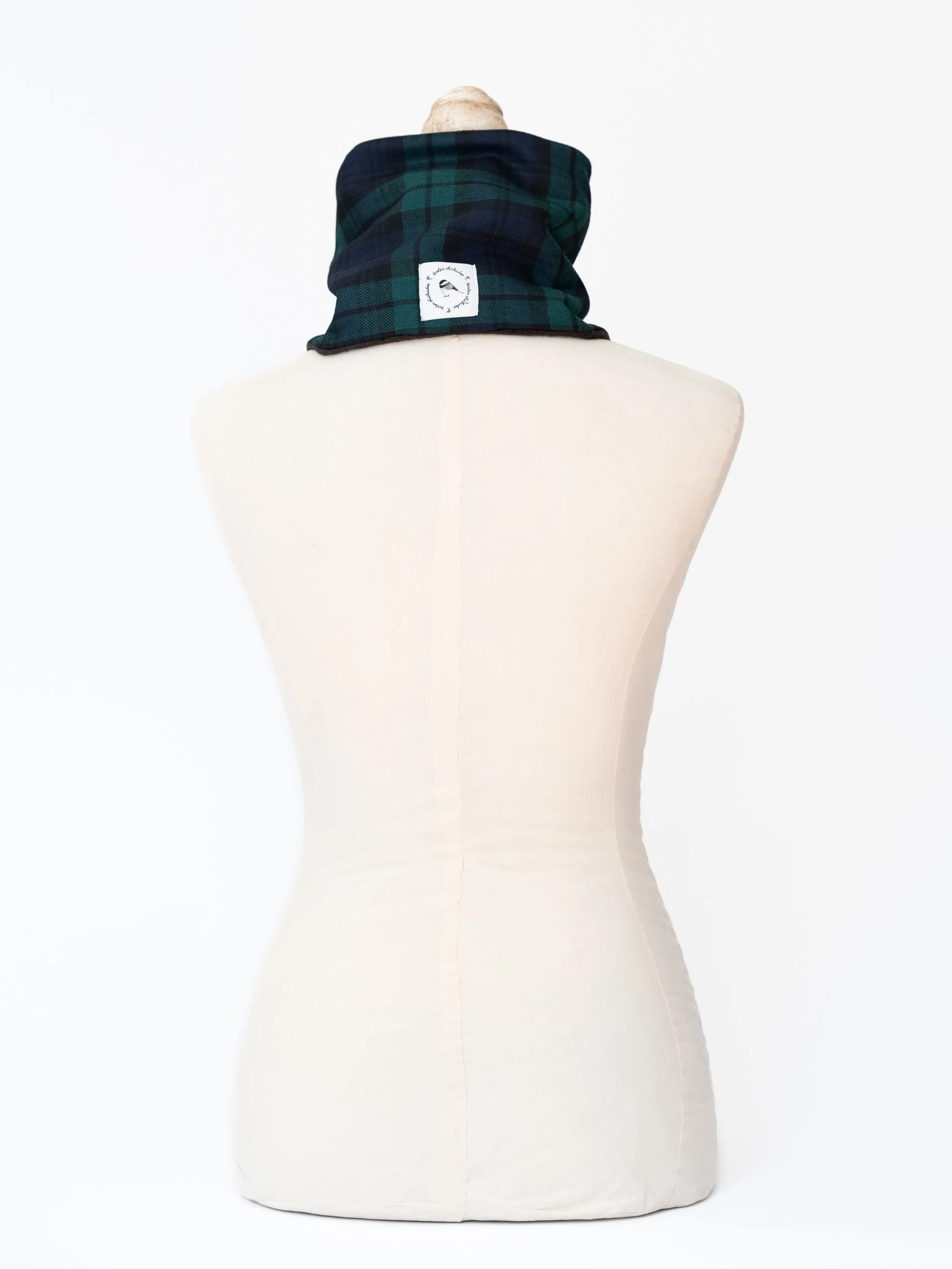 Black Watch Tartan Neck Warmer Scarf