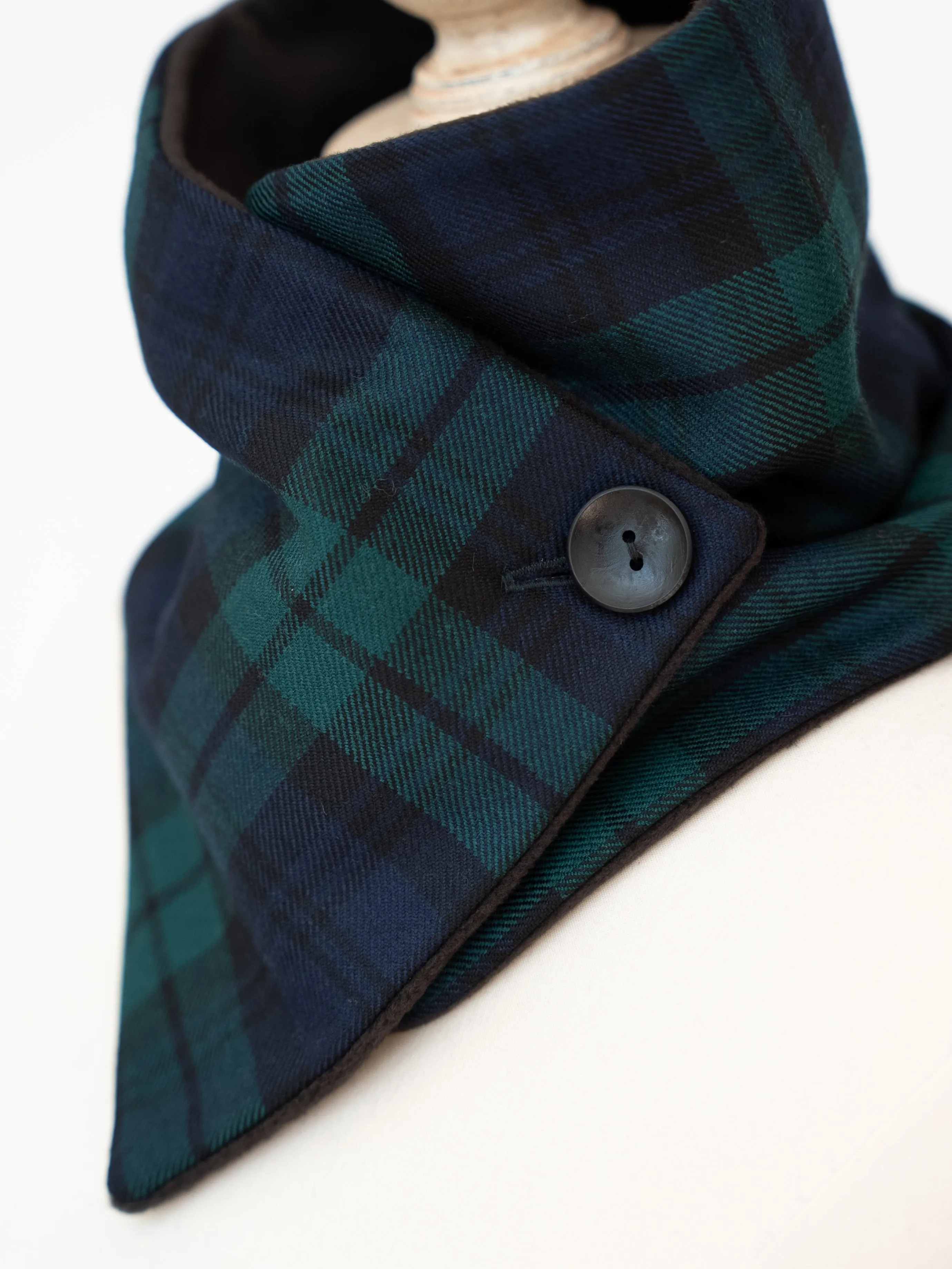 Black Watch Tartan Neck Warmer Scarf