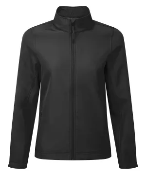 Black - Women’s Windchecker® printable and recycled softshell jacket
