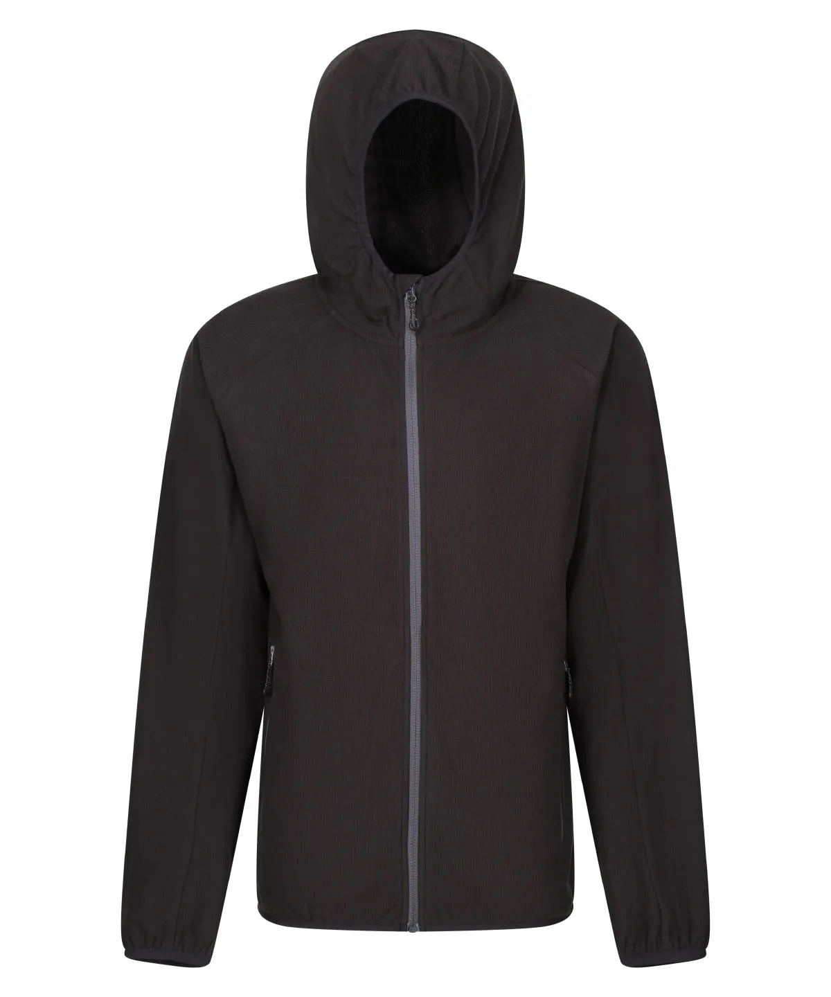 Black/Seal Grey - Navigate full zip-fleece