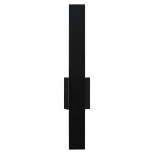 Blade 24 In. LED Outdoor Wall Sconce Black Finish