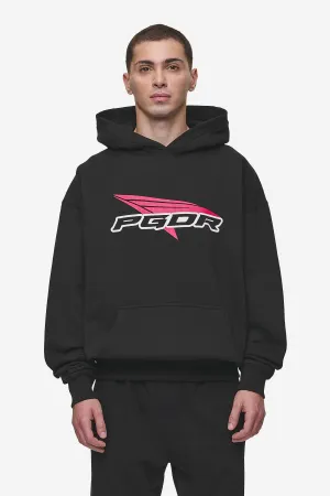 Blamor Oversized Hoodie Washed Black