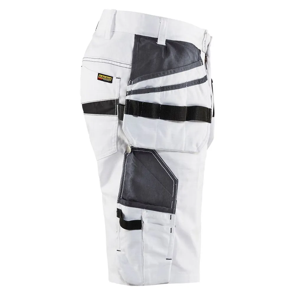 Bl&#xE5;kl&#xE4;der&#x20;1099-1330&#x20;Painter&#x20;Shorts&#x20;Stretch&#x20;-&#x20;White