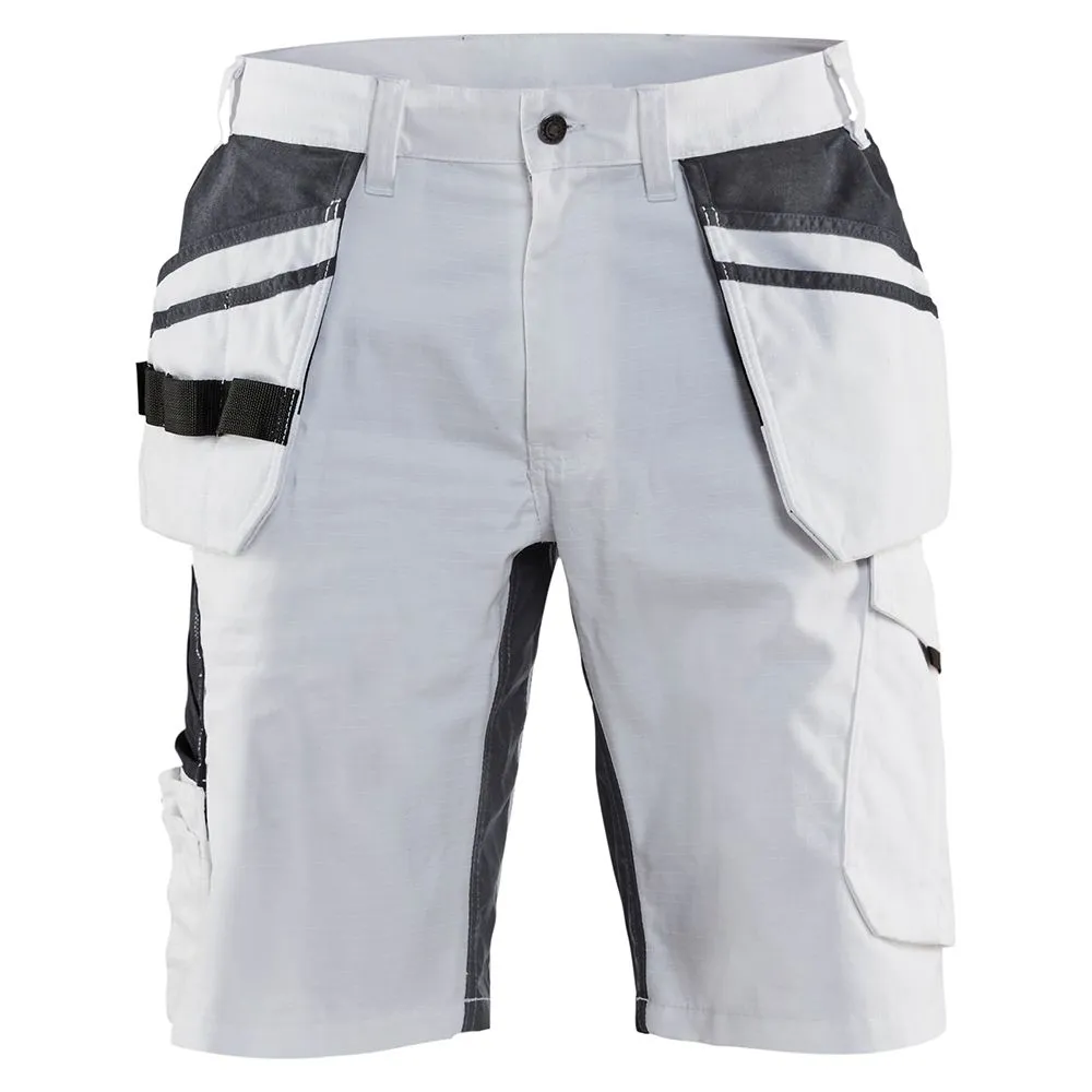 Bl&#xE5;kl&#xE4;der&#x20;1099-1330&#x20;Painter&#x20;Shorts&#x20;Stretch&#x20;-&#x20;White