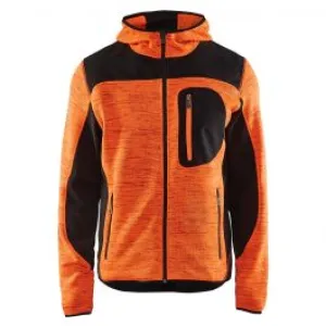 Bl&#xE5;kl&#xE4;der&#x20;4930-2117&#x20;Knitted&#x20;Jacket&#x20;-&#x20;High&#x20;Vis&#x20;Orange