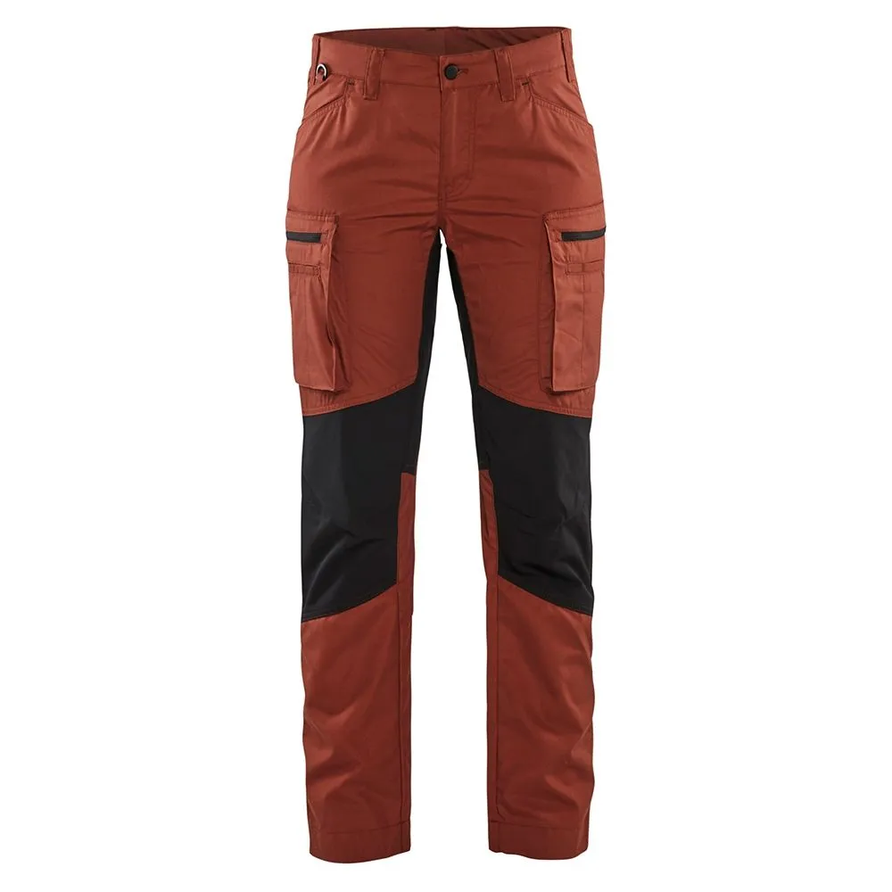 Bl&#xE5;kl&#xE4;der&#x20;7159-1845&#x20;Women&#x27;s&#x20;Service&#x20;Trouser&#x20;Stretch&#x20;-&#x20;Burnt&#x20;Red