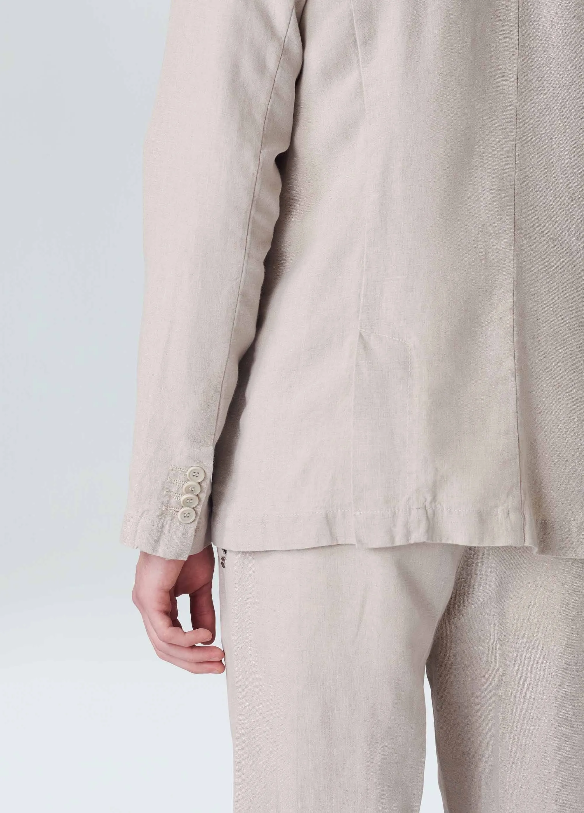 Blazer Linen Classic Natural Osklen