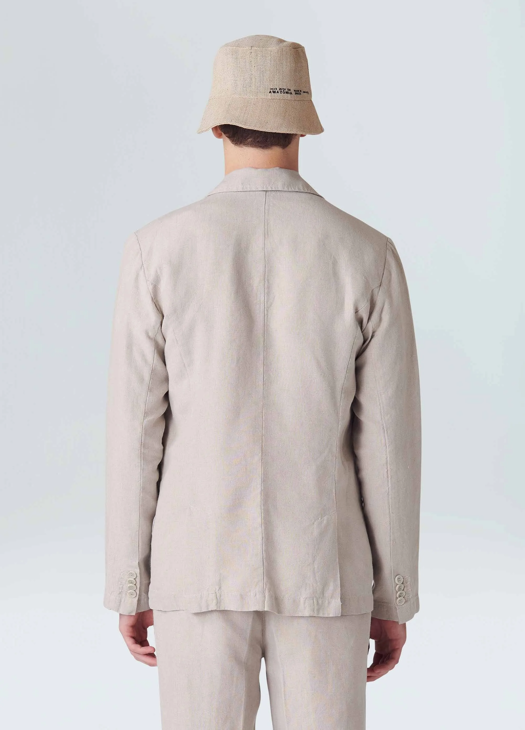 Blazer Linen Classic Natural Osklen