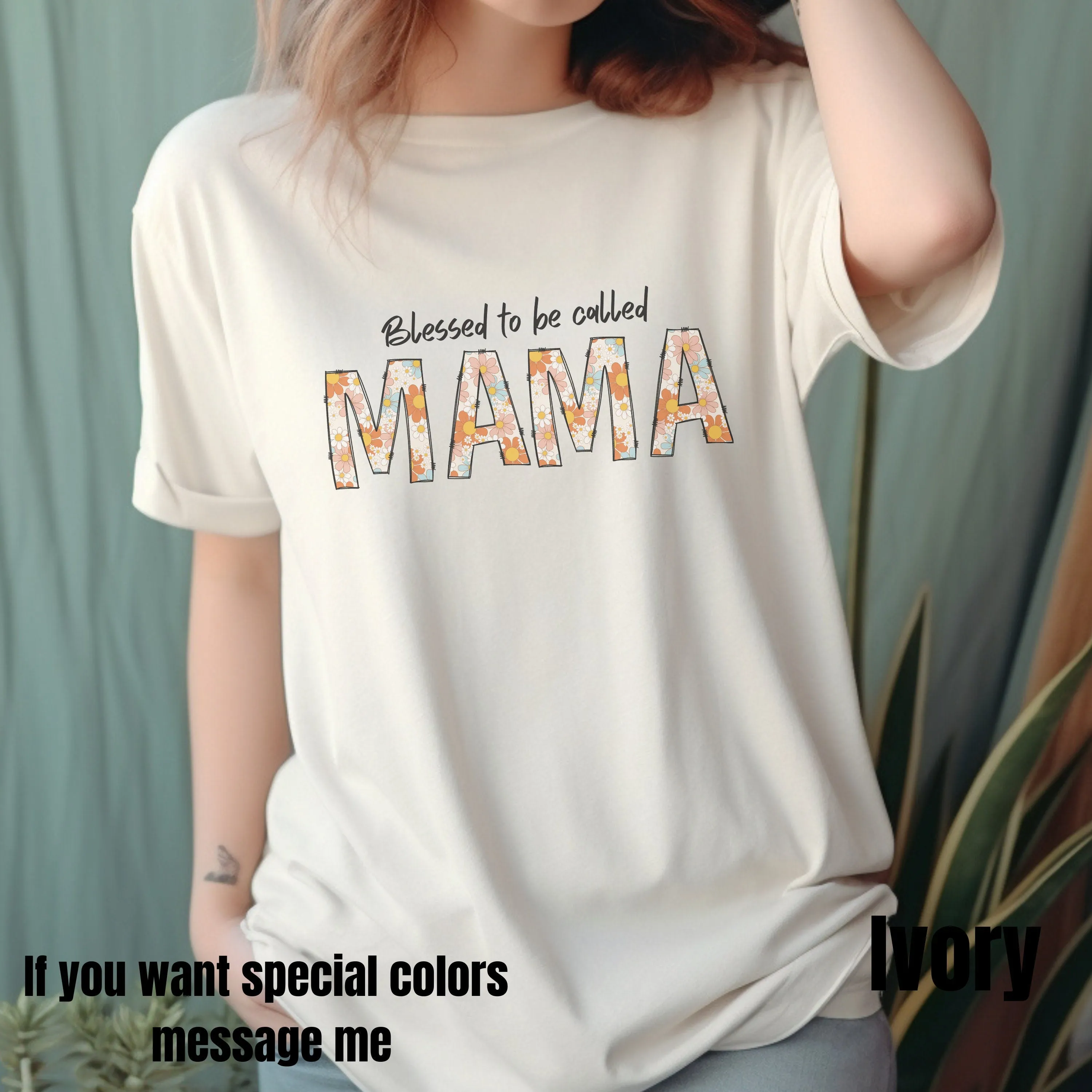 Blessed To Be Called Mama Shirt, Mama Shirt,  Mama T-shirt, Mothers Day T-Shirt, Gift For Mothers Day, Mama T-shirt