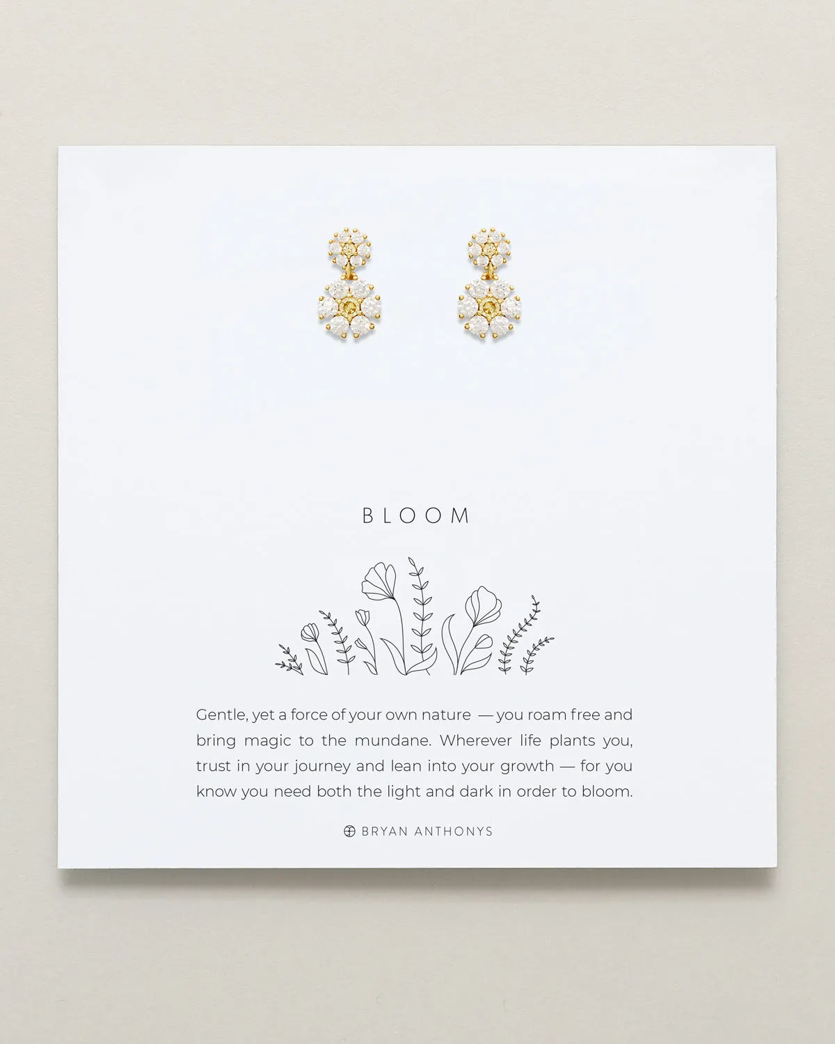 Bloom Drop Earrings