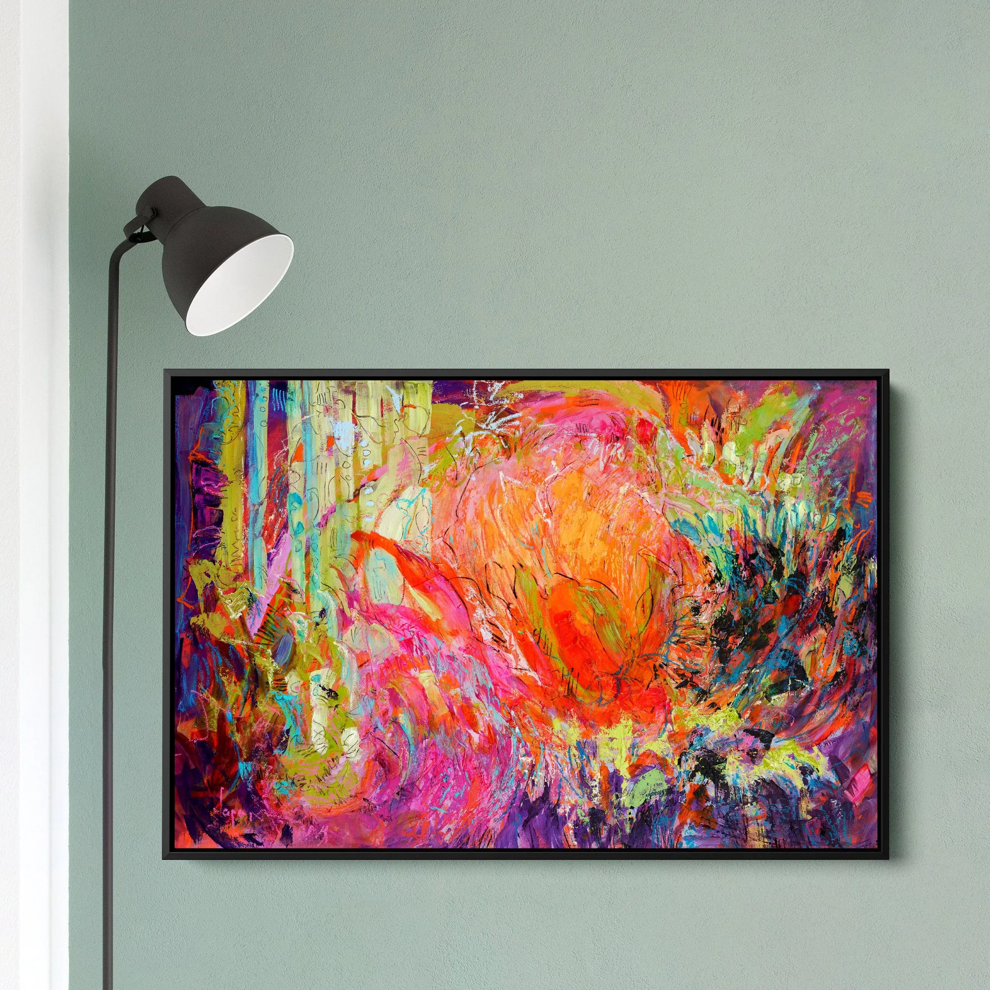 Blossom Joy by Dorothy Fagan  - Stretched Canvas Print or Framed Fine Art Print - Artwork