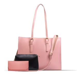 Blossom Pink 3Pcs tote bagset