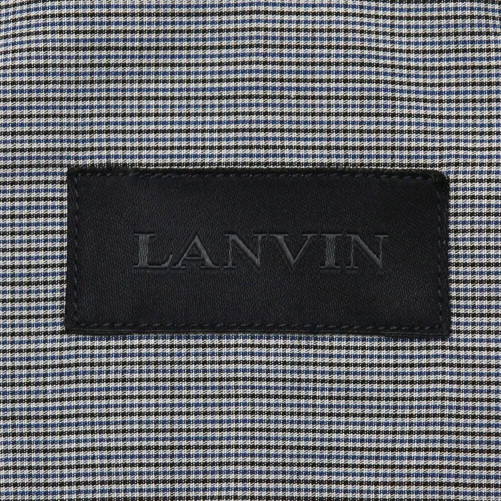 Blue & Grey Cotton Grosgrain Casual Shirt