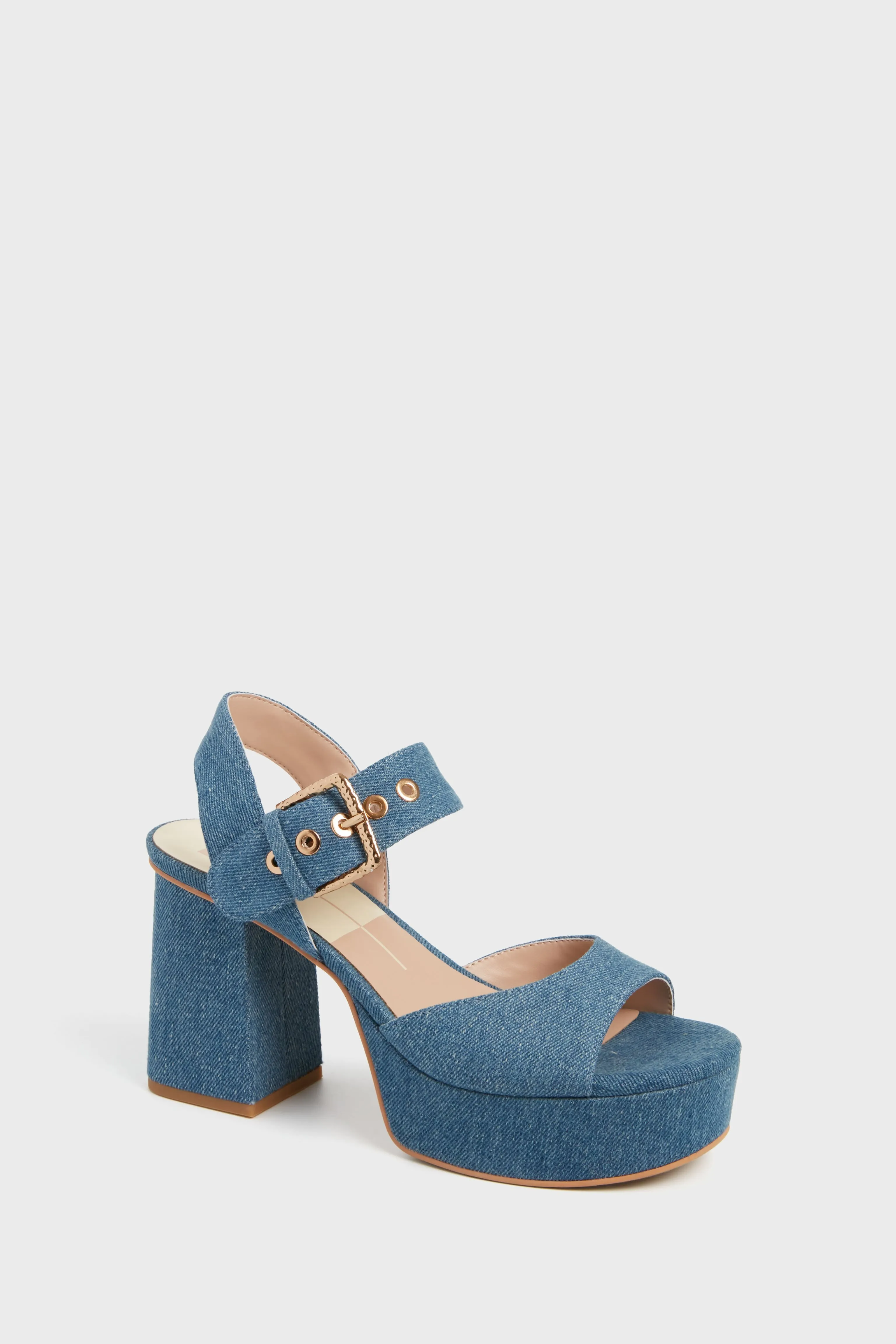 Blue Denim Bobby Heels