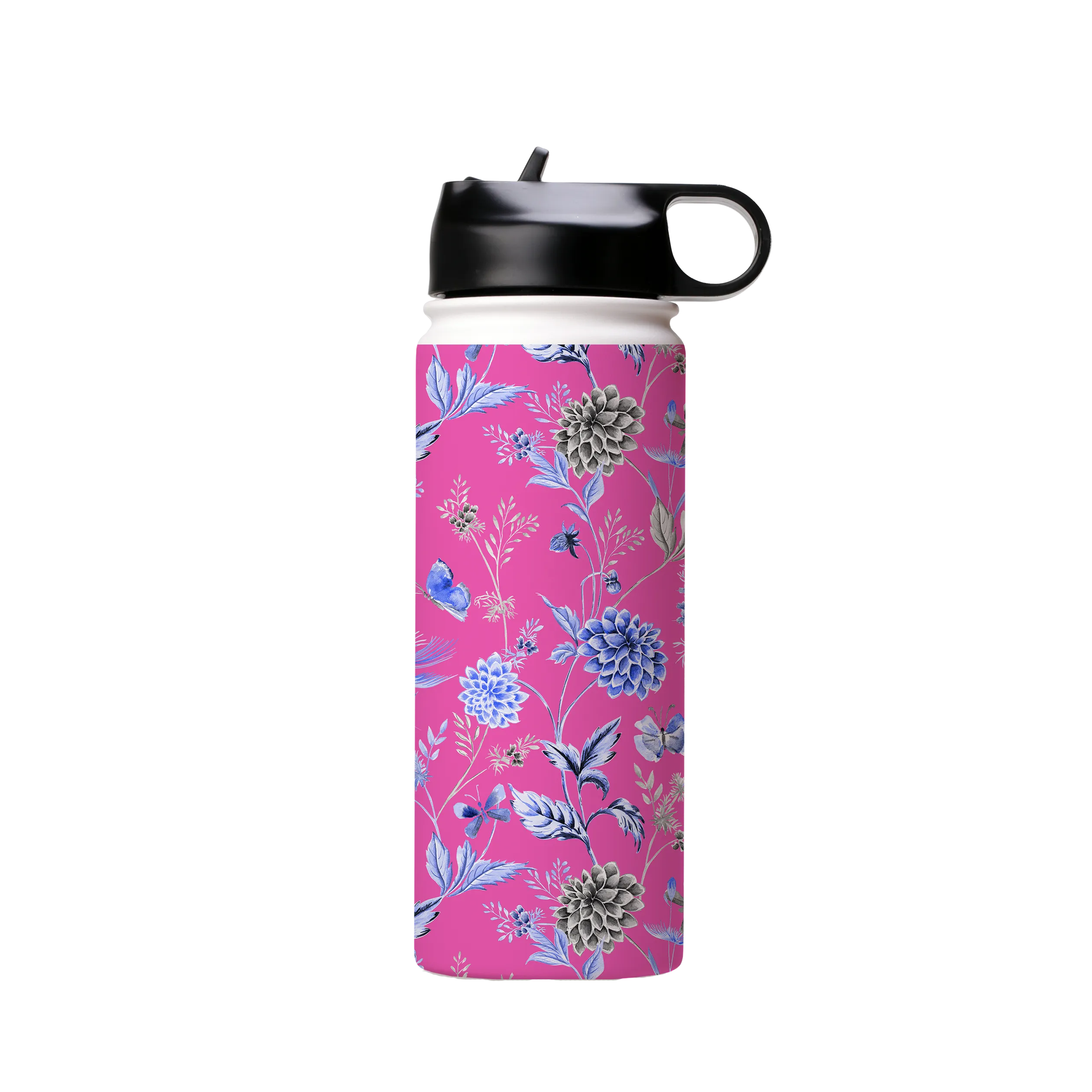 Blue Jam Pink Insulated Stainless Steel Water Bottle