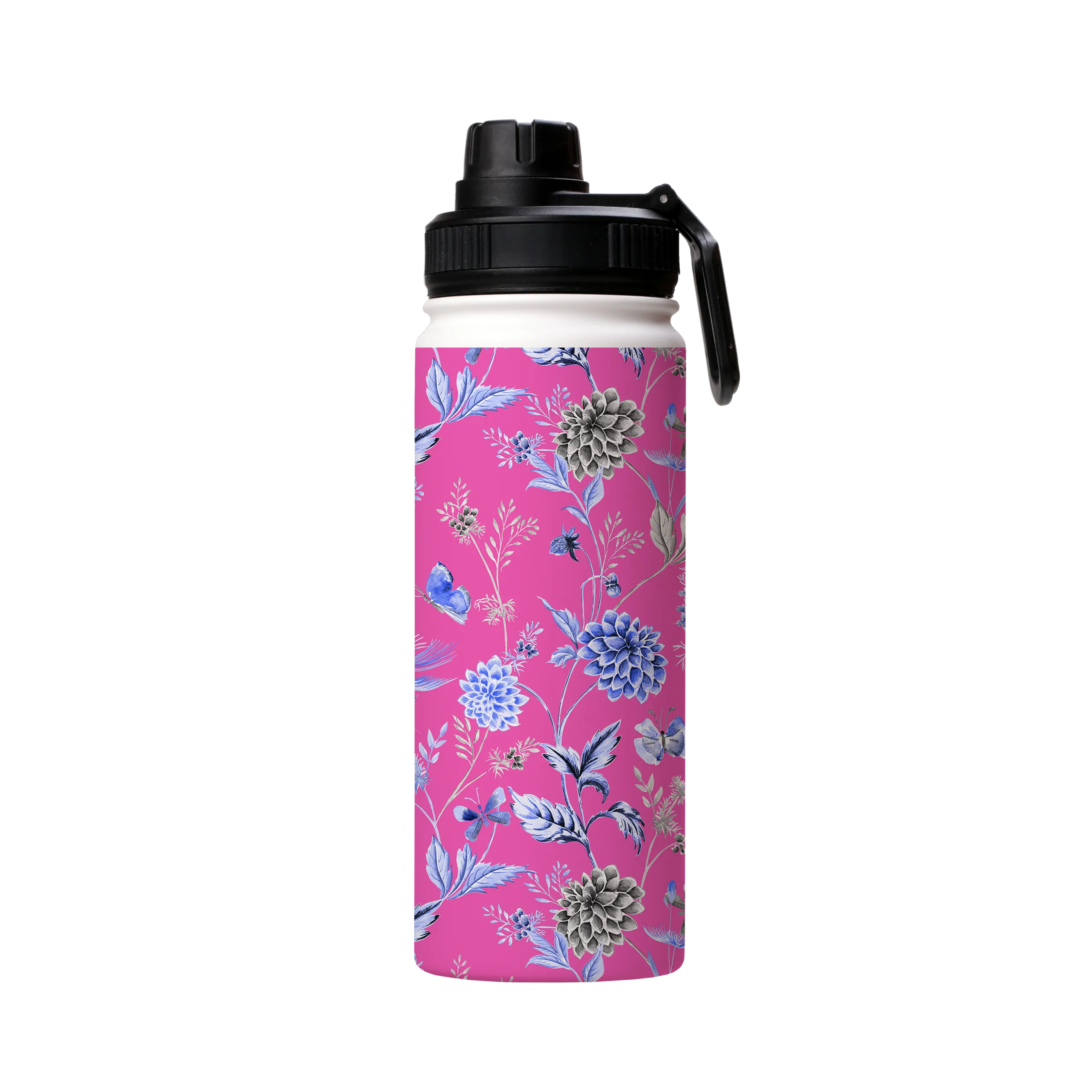 Blue Jam Pink Insulated Stainless Steel Water Bottle