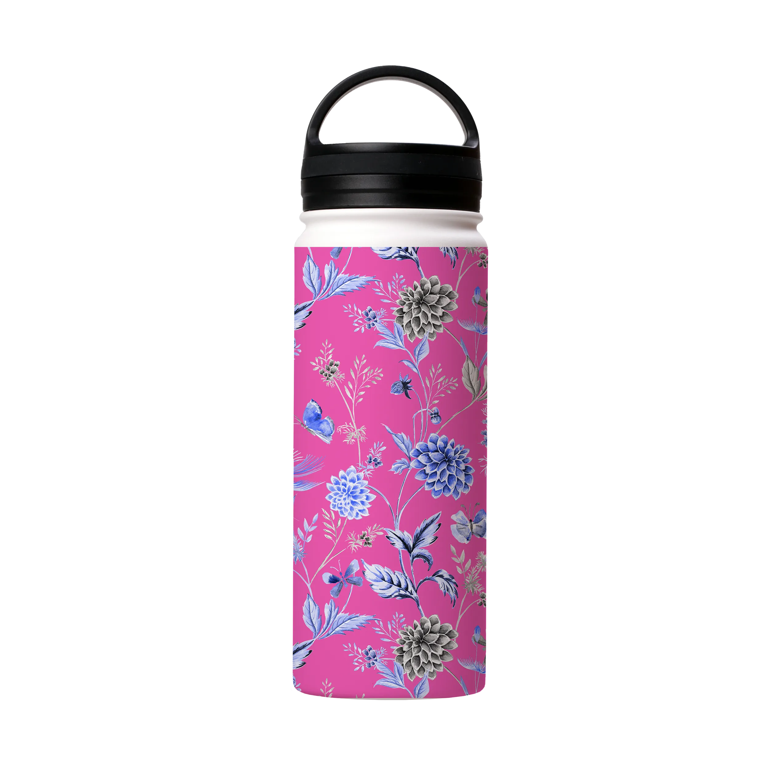 Blue Jam Pink Insulated Stainless Steel Water Bottle