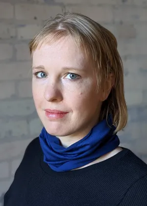 Blue Sleek Neck Warmer