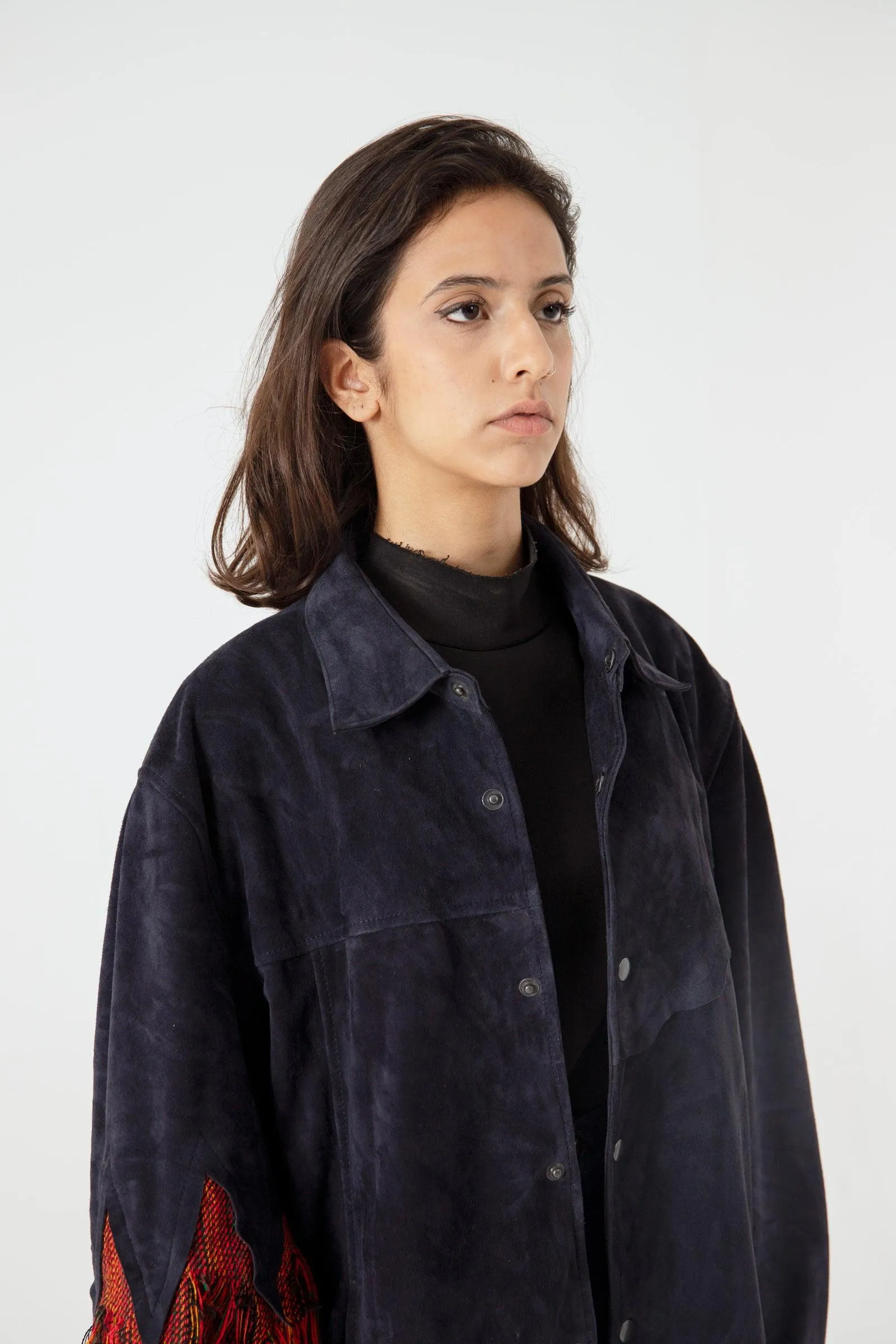 BLUE SUEDE SHIRT