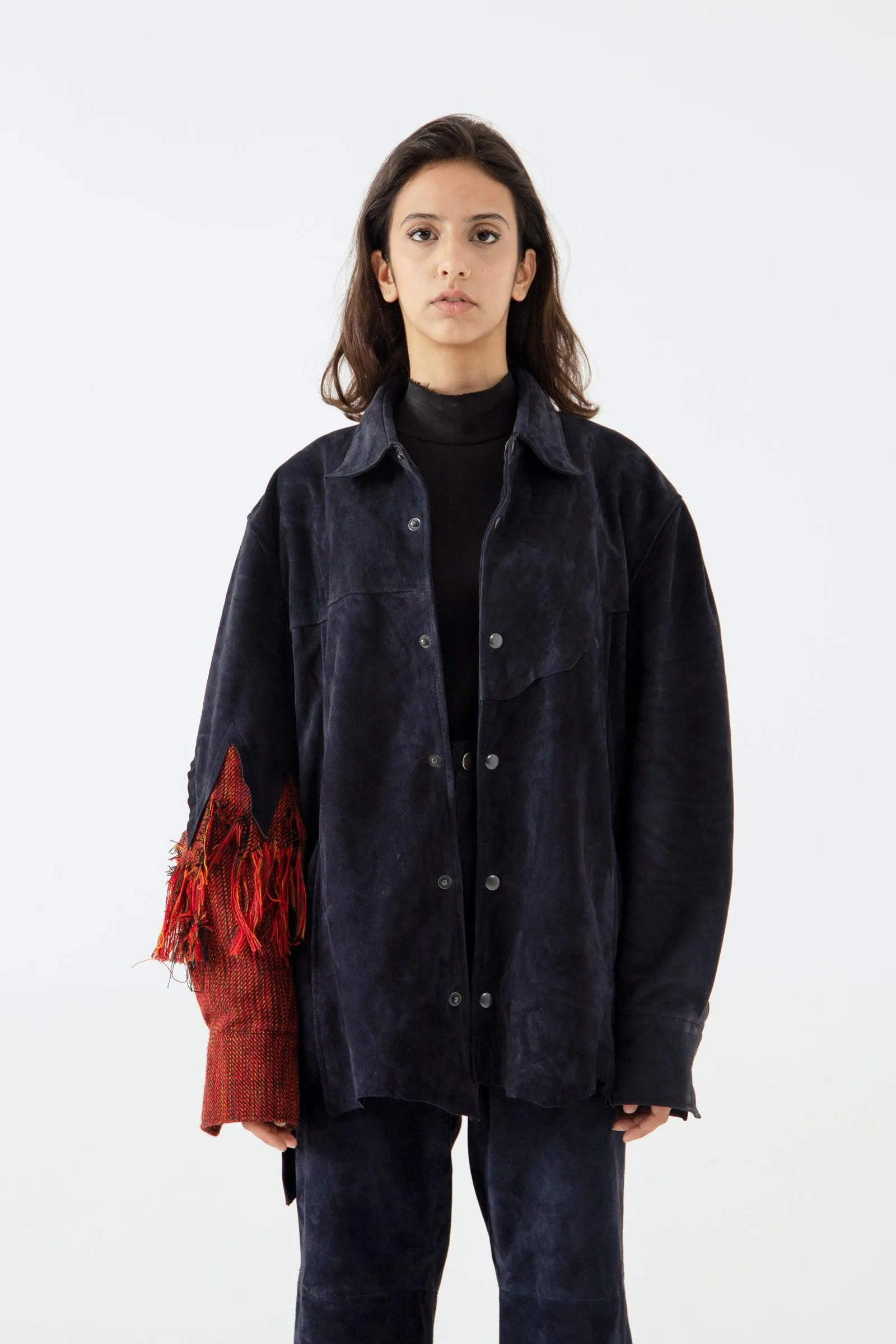 BLUE SUEDE SHIRT