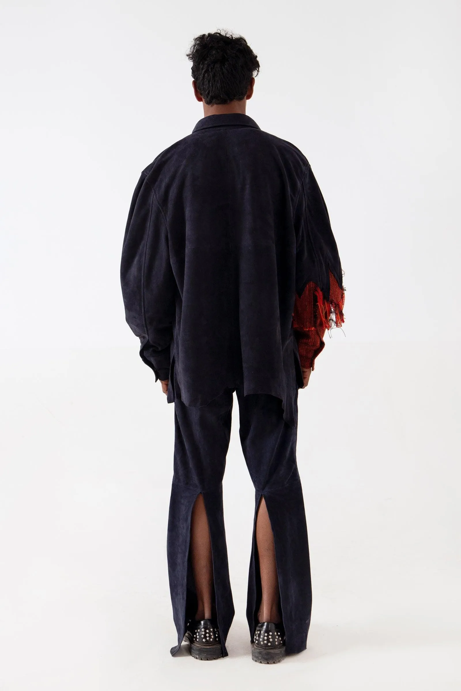 BLUE SUEDE SHIRT