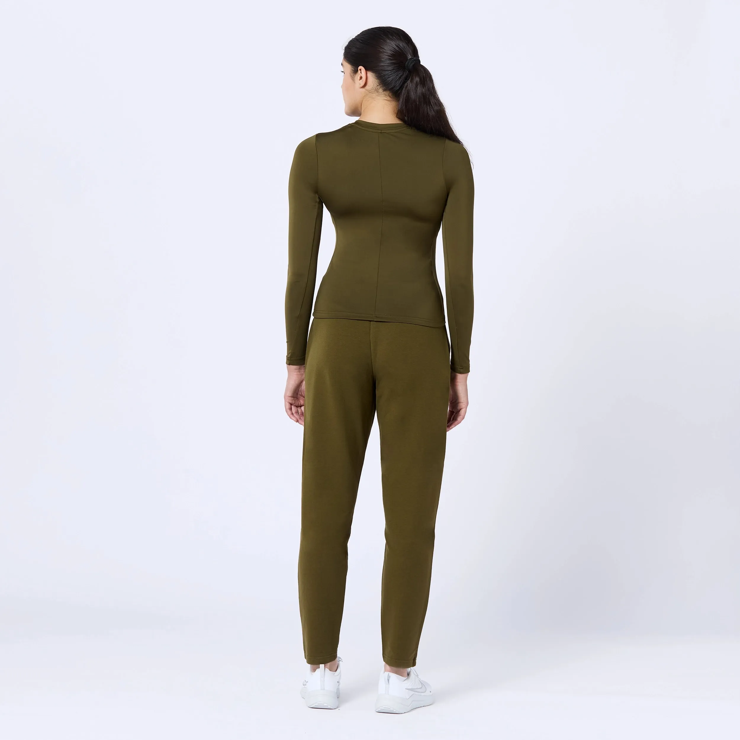 Body Fit Top - Dark Olive