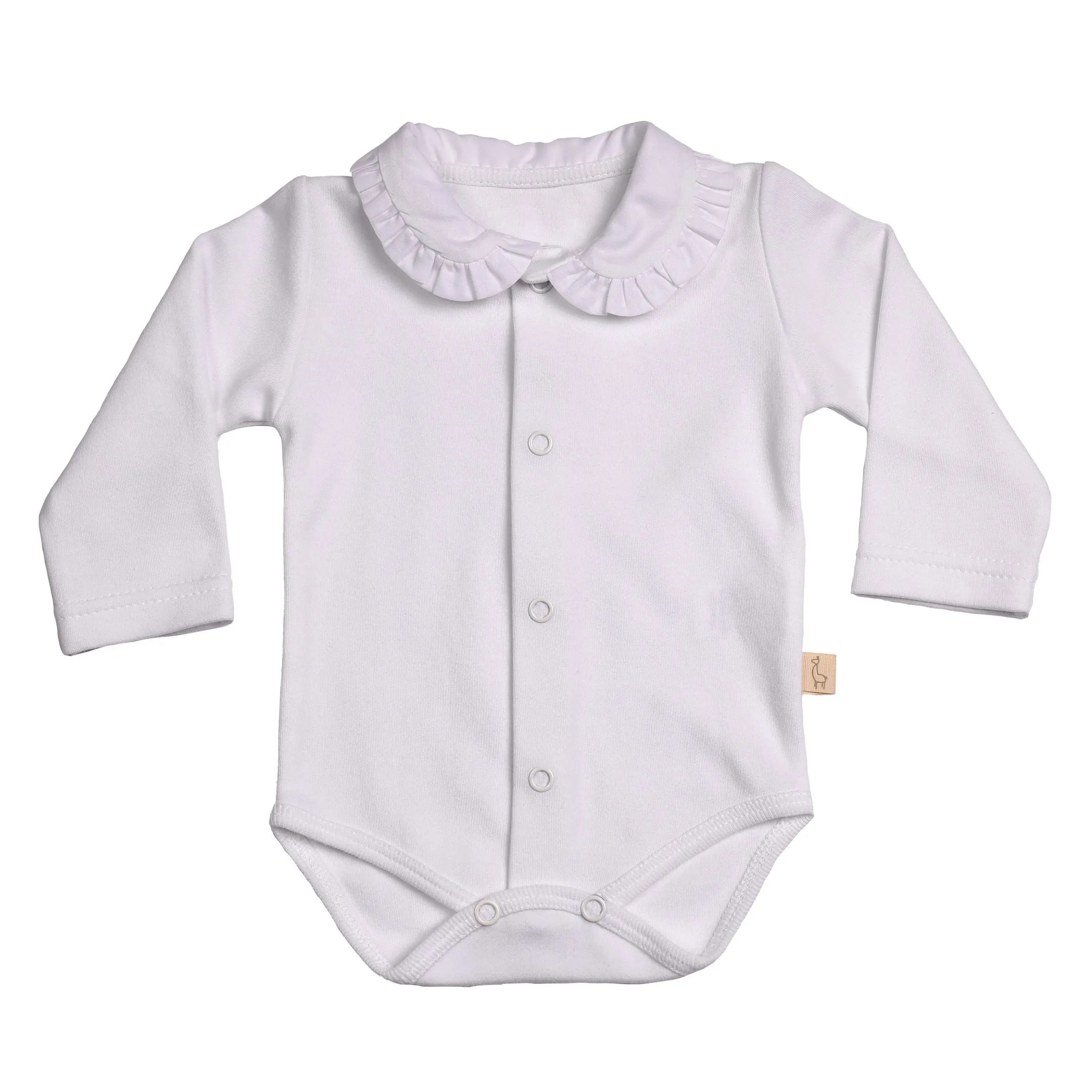 Bodysuit- Frilly Collar