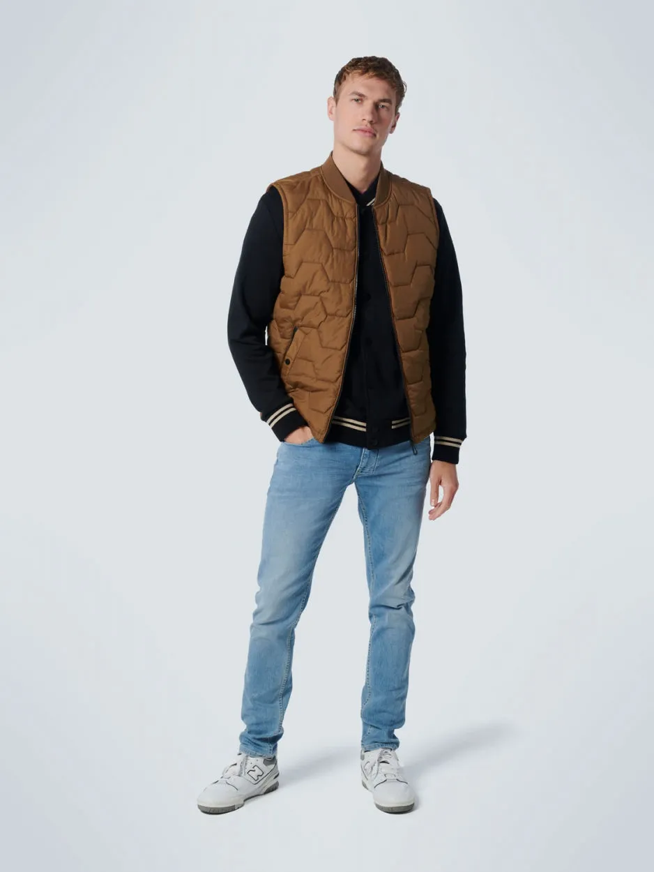 Bodywarmer Hood Padded | Earth