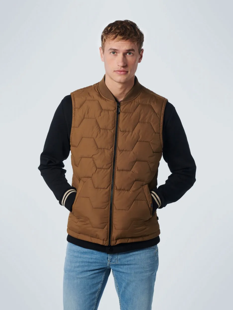 Bodywarmer Hood Padded | Earth