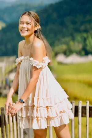 BOHO CHIC COTTON DRESS POET