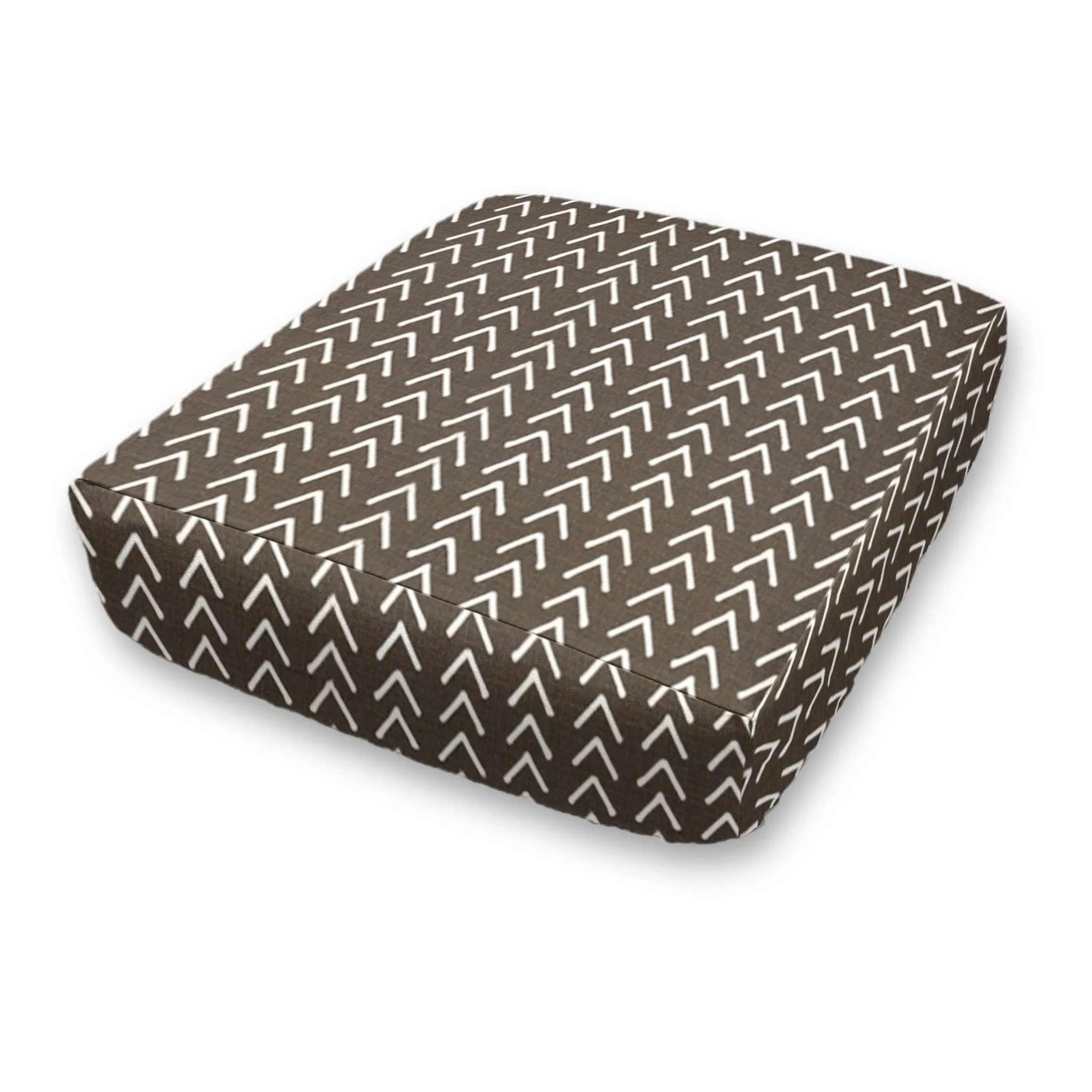 Boho Custom Elastic Fitted Cushion Cover for Indoor Furniture, RV Replacement Covers - Choice of Color