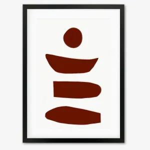Boho Design Framed Art