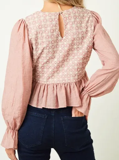 Boho Princess Top | Pink