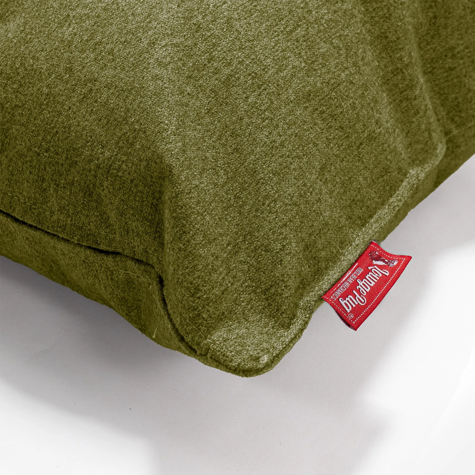 Bolster Throw Pillow Cover 20 x 55cm - Interalli Wool Lime Green
