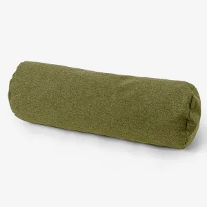 Bolster Throw Pillow Cover 20 x 55cm - Interalli Wool Lime Green
