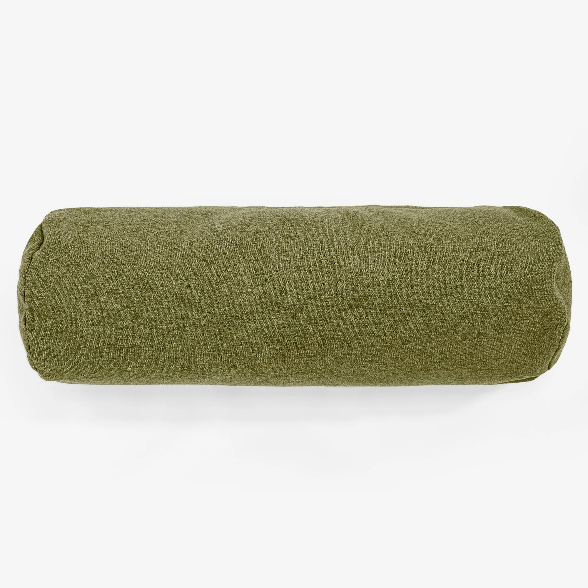 Bolster Throw Pillow Cover 20 x 55cm - Interalli Wool Lime Green