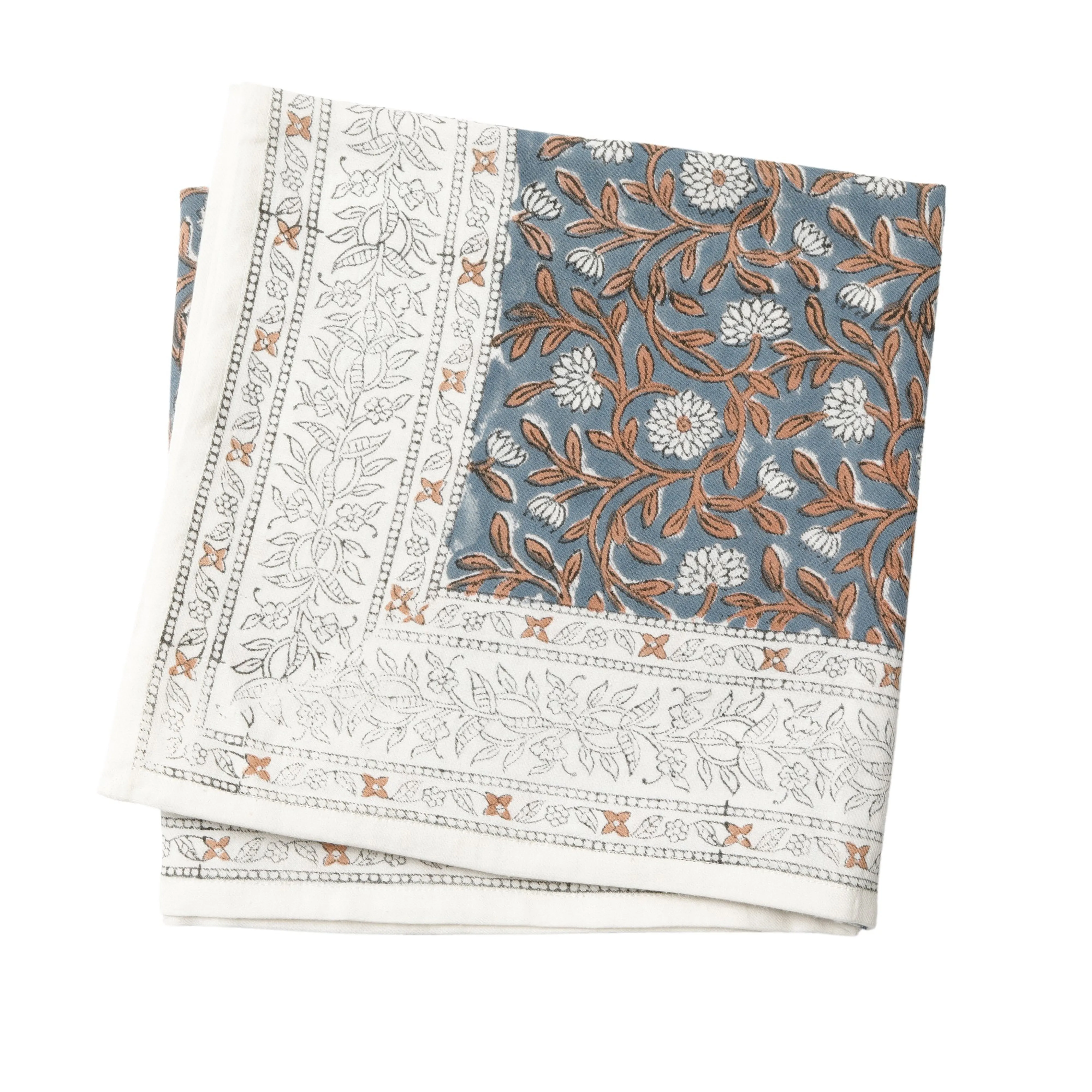 Bonheur du Jour Paris Girl Scarf Blue Unique