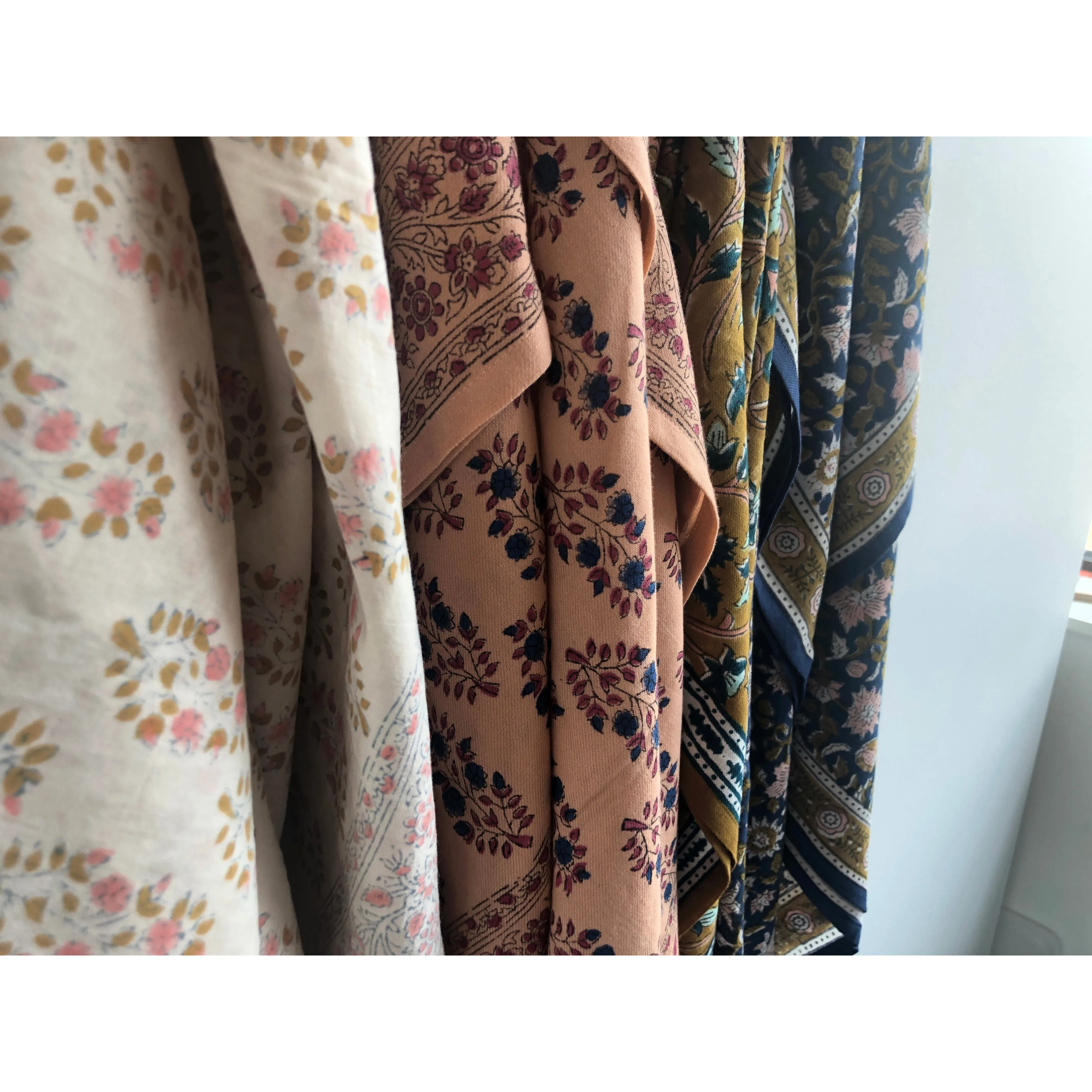 Bonheur du Jour Paris Girl Scarf Indigo Unique
