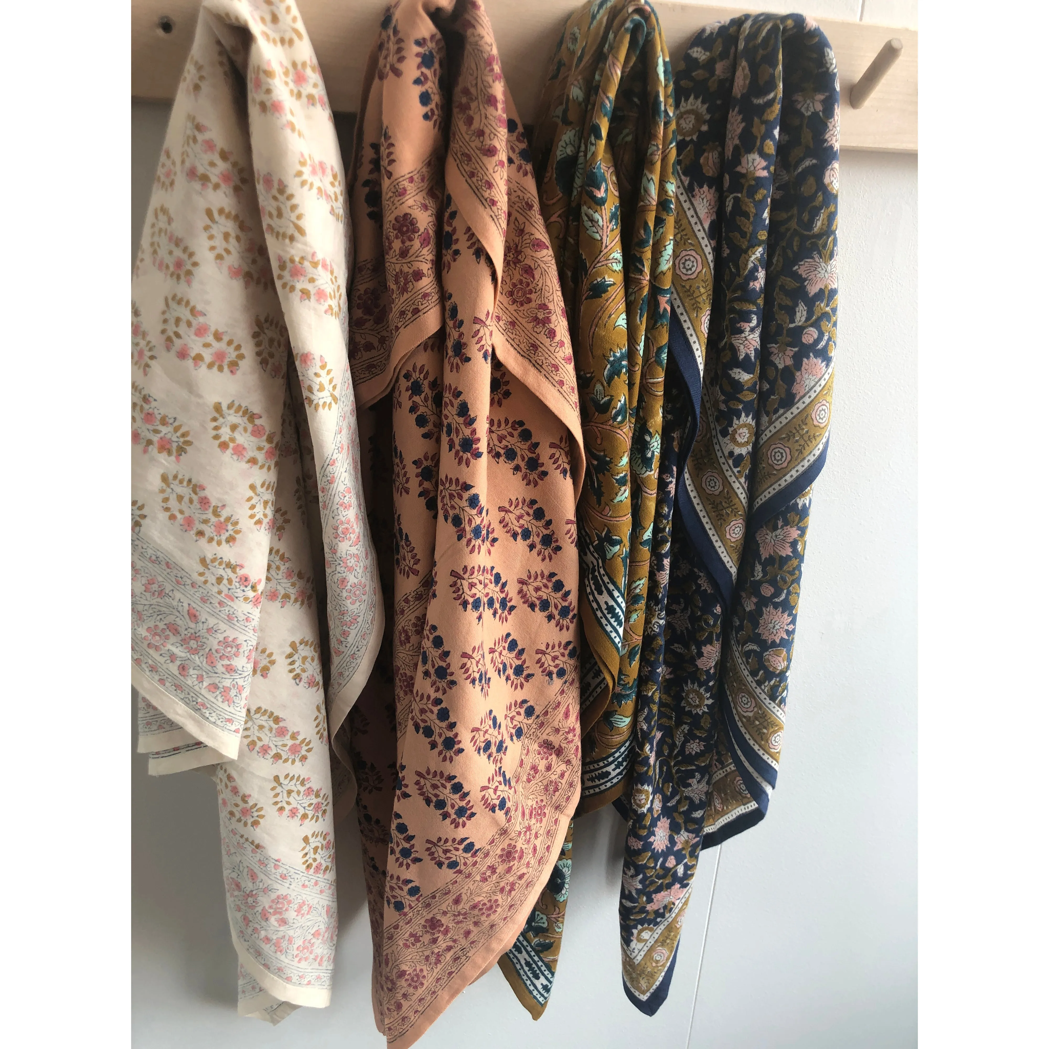 Bonheur du Jour Paris Girl Scarf Indigo Unique